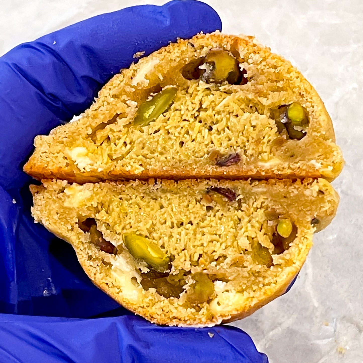 Mini Dubai Pistachio Stuffed Cookie